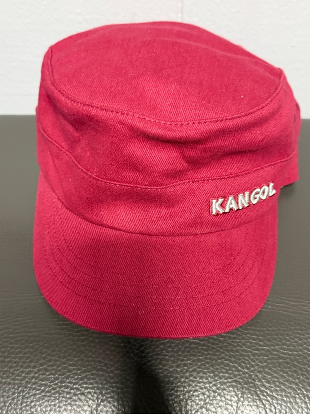 Kangol men’s Maroon Military Cap